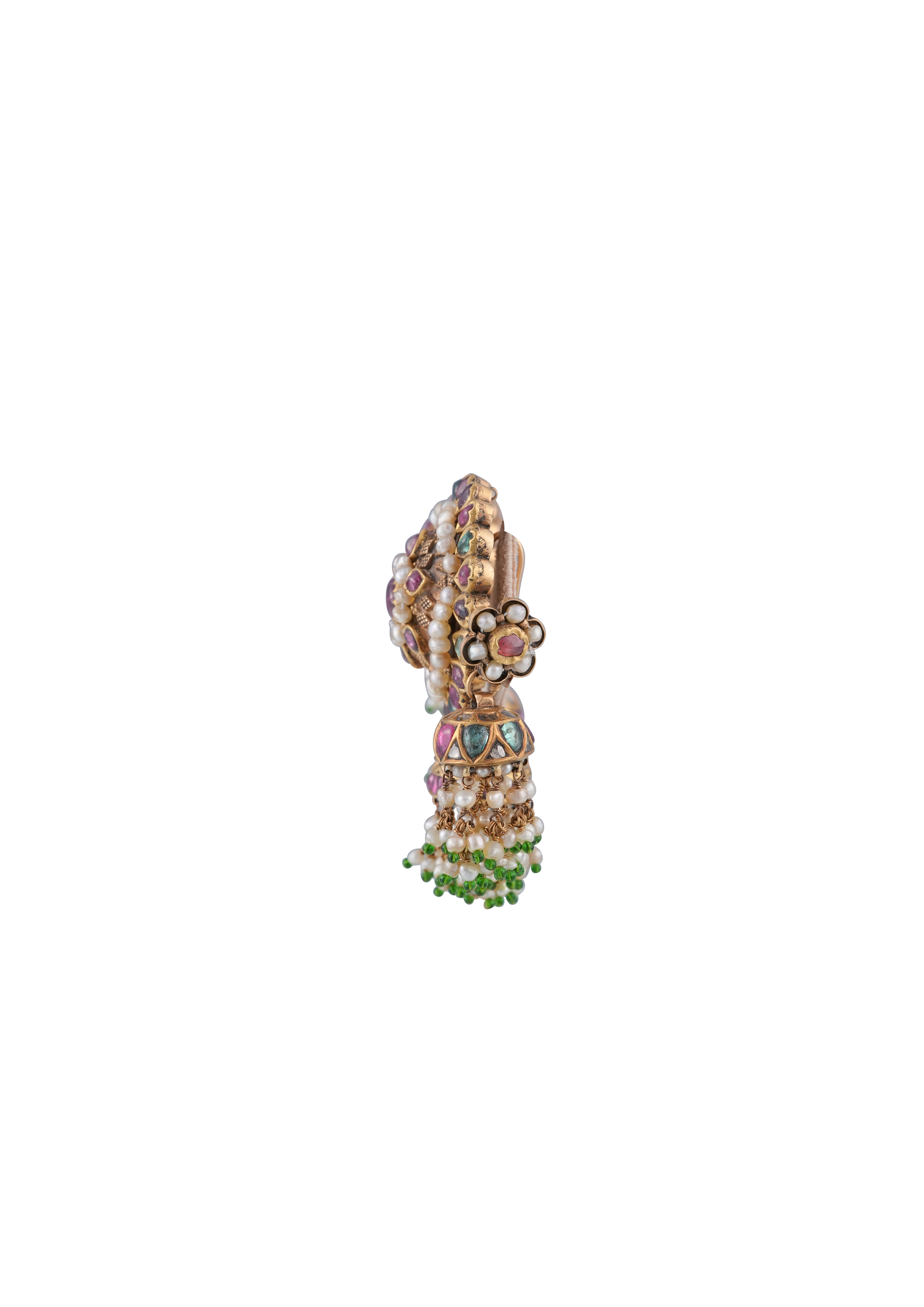 A Heritage of Centuries: The 500-Year-Old Royal Karnphool-Jhumki.